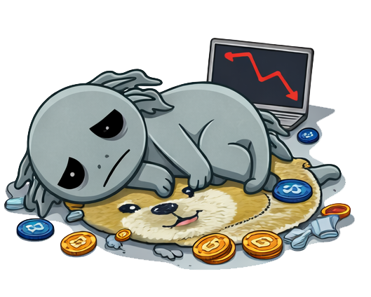 NUMB axolotl on doge